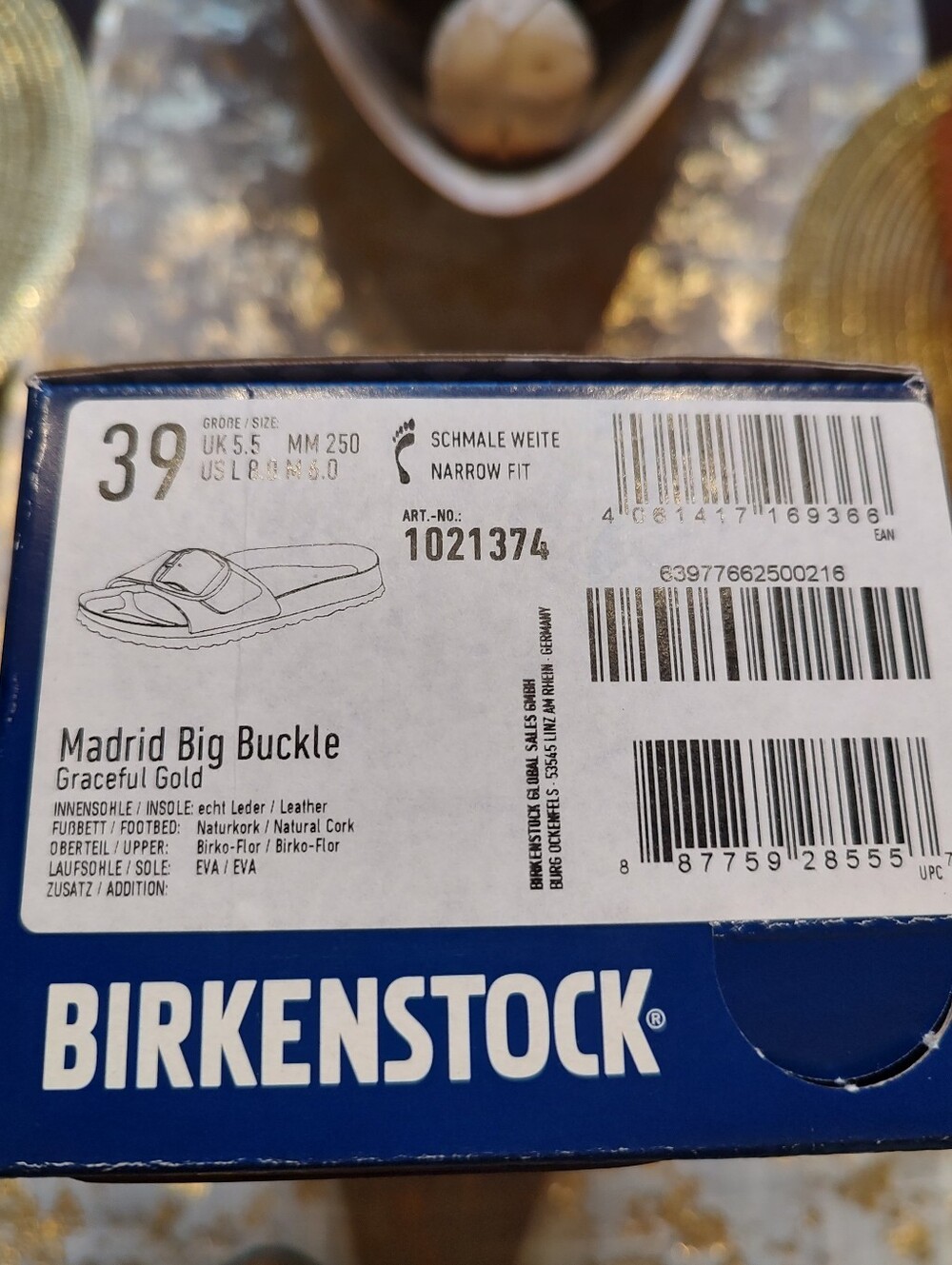 Birkenstock Madrid Big Buckle Sandals - SOLD OUT - Picture 6 of 6